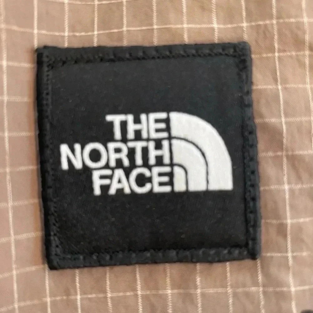 The North Face Convin Windwall‎ Nylon Tan/White Micro Check Pants Men’s XXL NWT